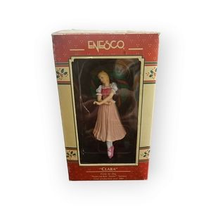 Vintage Enesco nutcracker Clara ornament‎